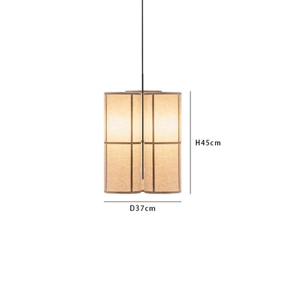 Japanese Restaurant B & B Retro Style Box Dining Commercial Tea Room Bar Lamp