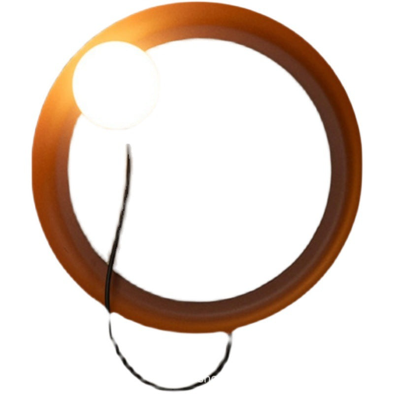 Minimalist Iron Wall Lamp with PVC Shade