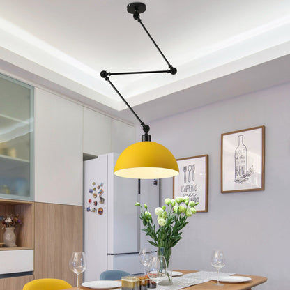 Simple And Adjustable Lamp Creative Dining Room Bedroom Collapsible Chandelier