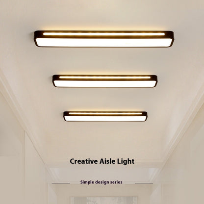 Strip Ceiling Lamp Nordic Simple LED Aisle