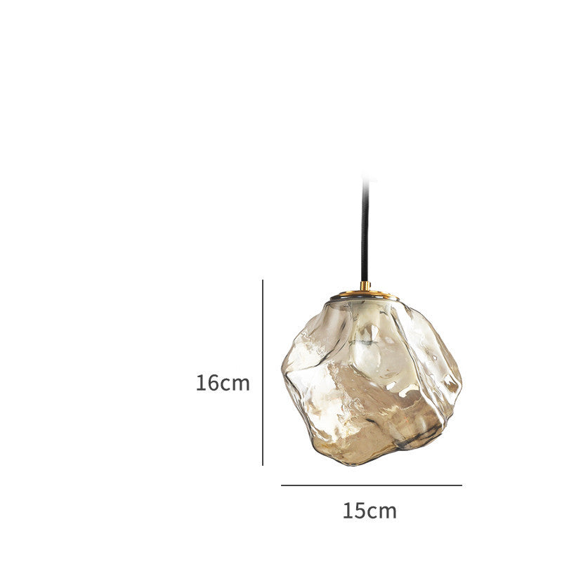 Minimalist Art Ice Cube Restaurant Chandelier Personality Creative