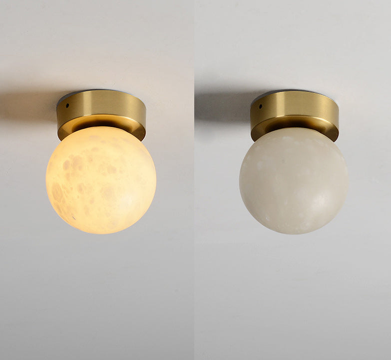 Corridor Bedroom Bay Window Balcony Marble Ceiling Lamp