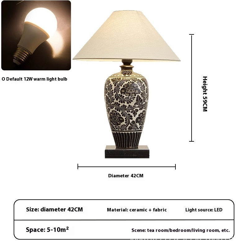 New Chinese Style Study Room Decoration Table Lamp