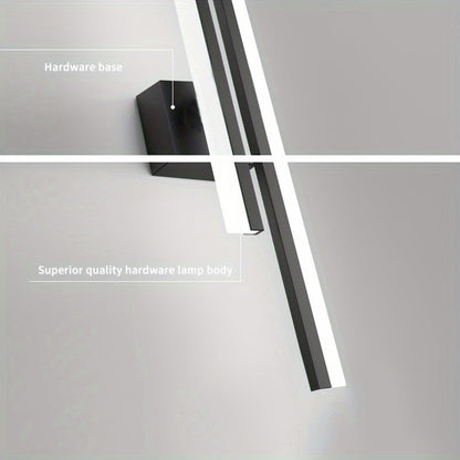 Adjustable Dimmable LED Wall Light 24W Acrylic Shade