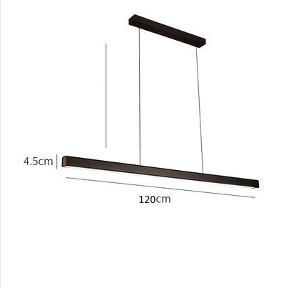 Stylish Nordic Strip Restaurant Bar Chandelier