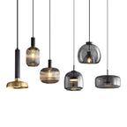 Modern Minimalist Glass Single Pendant Light