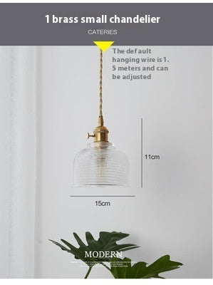 Chandelier Personality Creative Brass Single Head