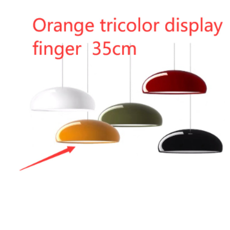 Danish Orange Restaurant Pendant Lamp