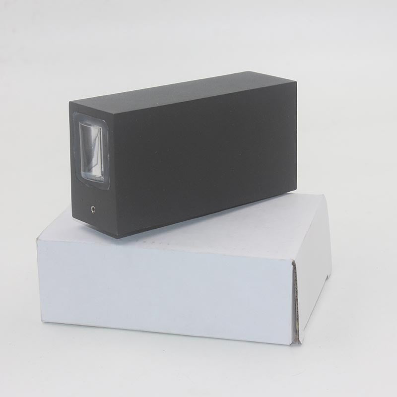 Modern Double-Head LED Outdoor Wall Light Spotlight