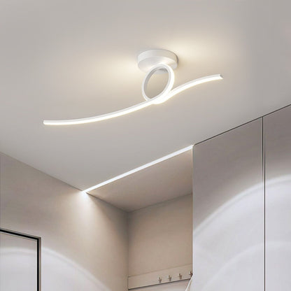 Aisle Corridor Simple Modern Entrance Foyer Hallway Balcony Cloakroom Ceiling Strip Ceiling Lamp