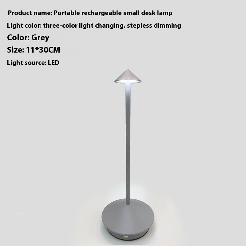Modern Minimalist Creative Bar LED Table Lamp Small Night Lamp Bedside Lamp