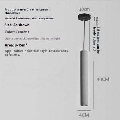 Nordic Industrial Style Terrazzo Chandelier