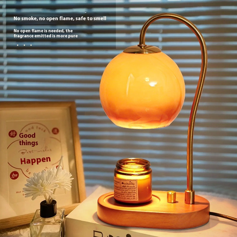 Creative Melting Wax Aromatherapy Timing Dimming Small Night Lamp