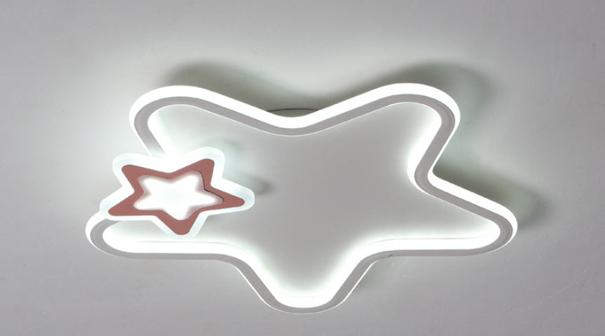 Children's Room Ceiling Led Bedroom Light Five-pointed Star Lamp