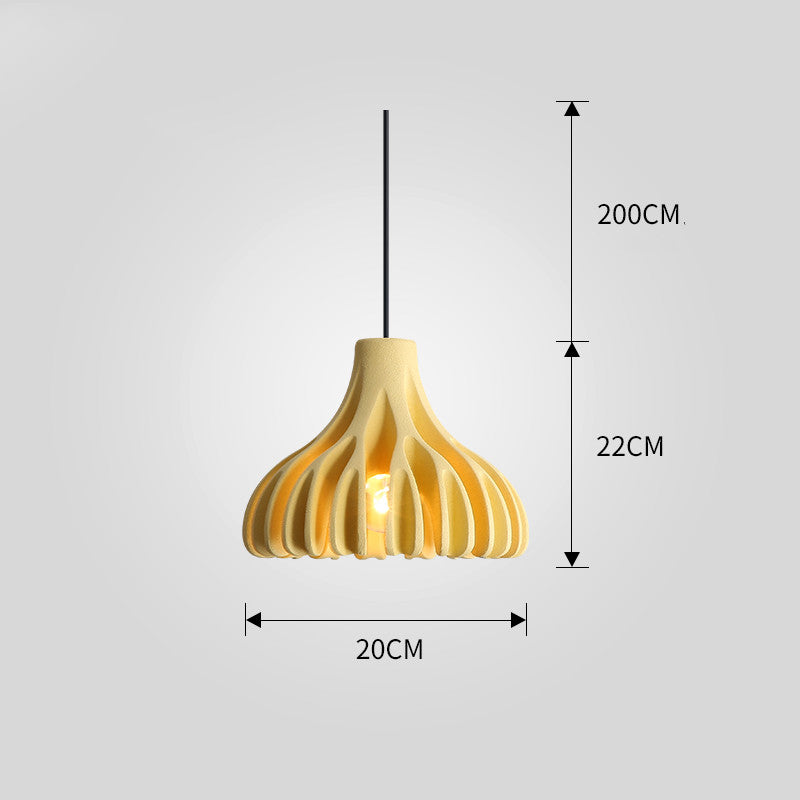 Nordic Resin Iron Pendant Light Chandelier