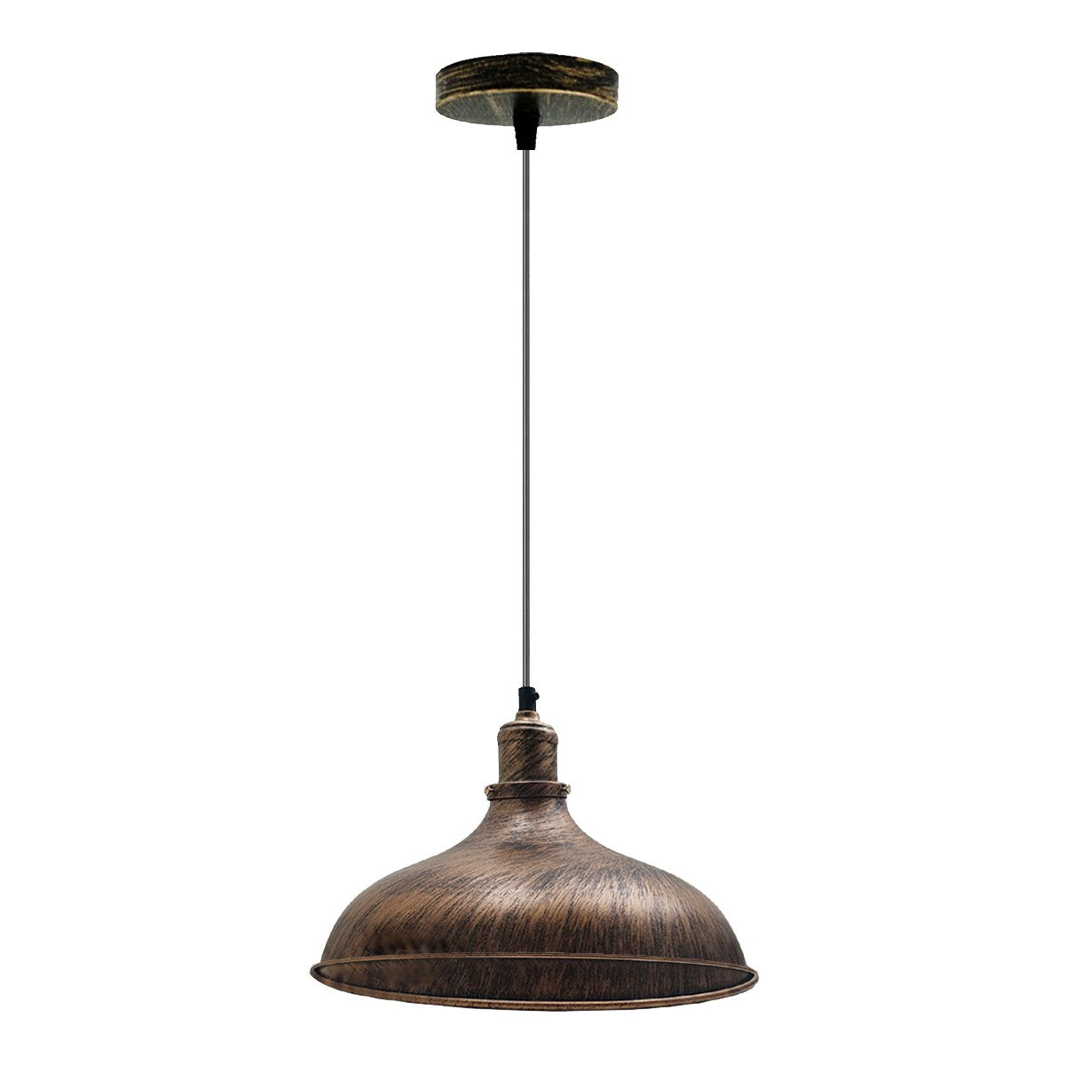 Brushed Copper Industrial Retro Ceiling Pendant Light~1481