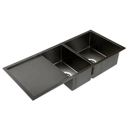 Cefito 100cm x 45cm Stainless Steel Kitchen Sink Under/Top/Flush Mount