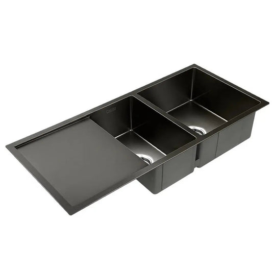 Cefito 100cm x 45cm Stainless Steel Kitchen Sink Under/Top/Flush Mount