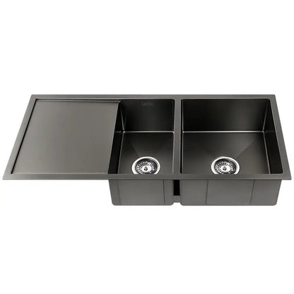 Cefito 100cm x 45cm Stainless Steel Kitchen Sink Under/Top/Flush Mount