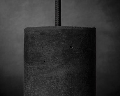 DARK GRAY Concrete Pendant Light B+B