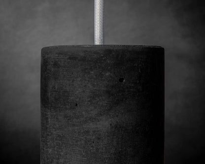 DARK GRAY Concrete Pendant Light W+W
