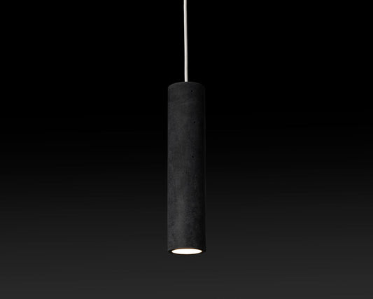 DARK GRAY Concrete Pendant Light W+W