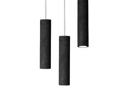 DARK GRAY Concrete Pendant Light W+W