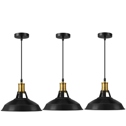 3 Pack Stylish Kitchen Island Pendant Light Metal UK ~3579