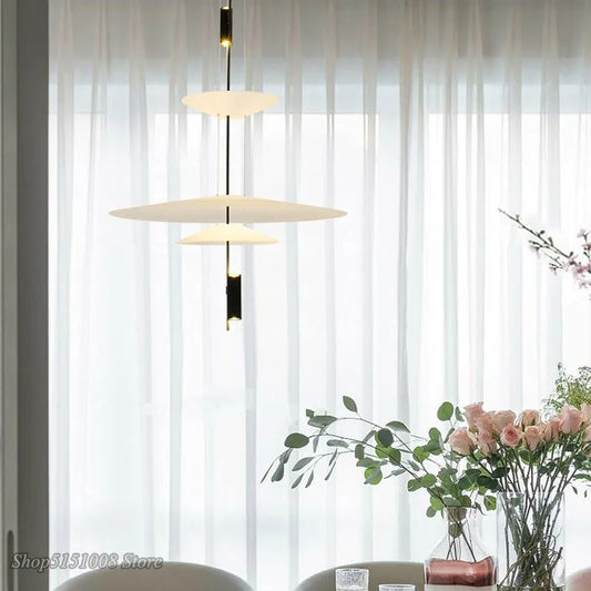 Art Deco Acrylic Pendant Light for Dining Room