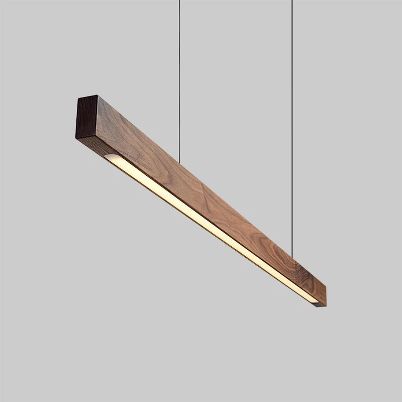 Nordic Wood Pendant Light for Dining Room