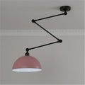 Industrial Iron Adjustable Pendant Lamp with Telescopic Arm