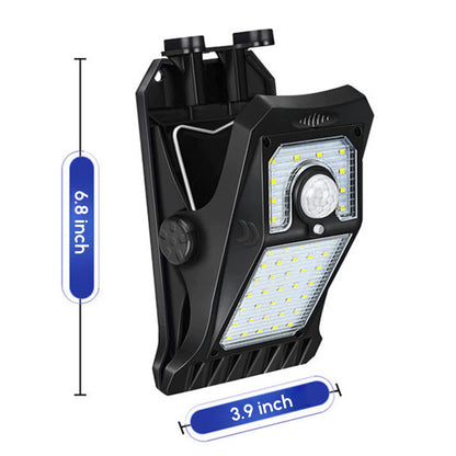 2Pcs 45 LEDGarden Solar Wall Lights Outdoor Light Solar Clip Sensitive