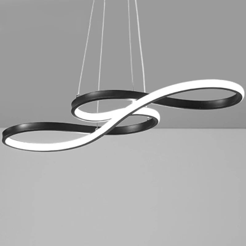 Contemporary Aluminum Pendant Light for Dining Room
