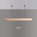 Lámpara colgante de madera nórdica para comedor