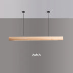 Lámpara colgante de madera nórdica para comedor