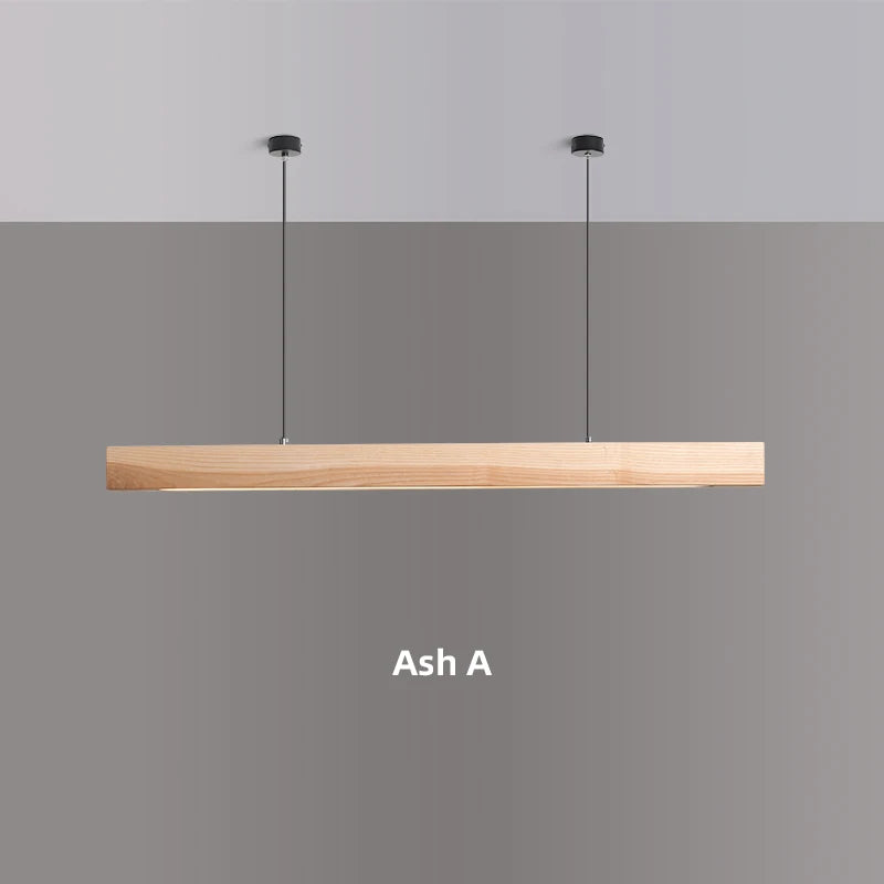 Nordic Wood Pendant Light for Dining Room