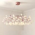 Nordic Iron Chandelier Modern G4 Round Firefly Design