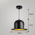 Industrial Black Aluminum Pendant Light for Dining