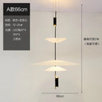 Art Deco Acrylic Pendant Light for Dining Room