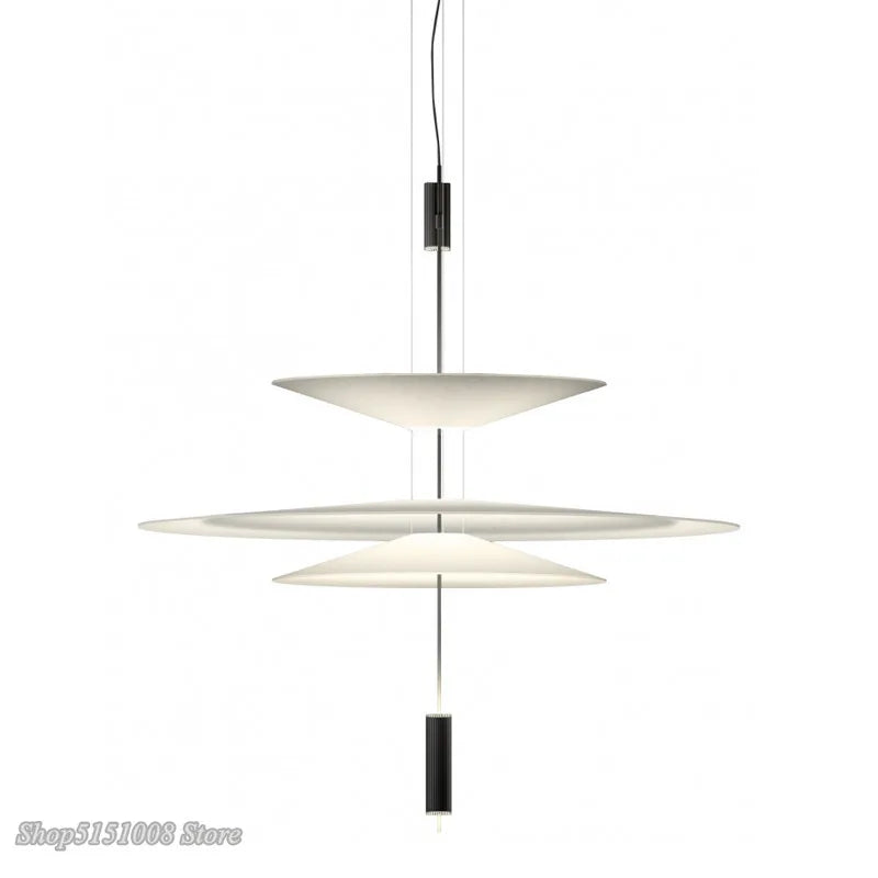 Art Deco Acrylic Pendant Light for Dining Room