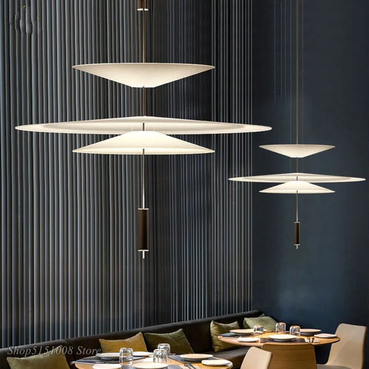 Art Deco Acrylic Pendant Light for Dining Room