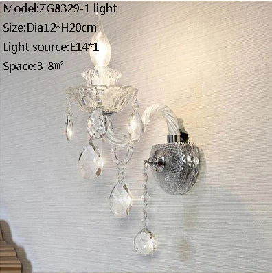 Crystal Chandelier Modern Minimalist Dining Room Lamp