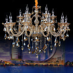 Crystal Chandelier 18 Arms Glass Modern Ceiling Light
