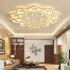 Modern Iron Crystal Chandelier Ceiling Light