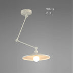 Industrial Iron Adjustable Pendant Lamp with Telescopic Arm