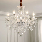 Crystal Chandelier Modern Minimalist Dining Room Lamp