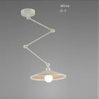 Industrial Iron Adjustable Pendant Lamp with Telescopic Arm