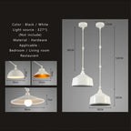 Industrial Iron Adjustable Pendant Lamp with Telescopic Arm