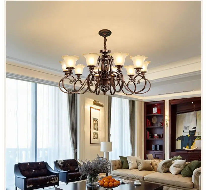 Nordic Crystal Chandelier D80cm Pendant Lamp