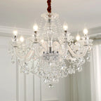 Crystal Chandelier Modern Minimalist Dining Room Lamp